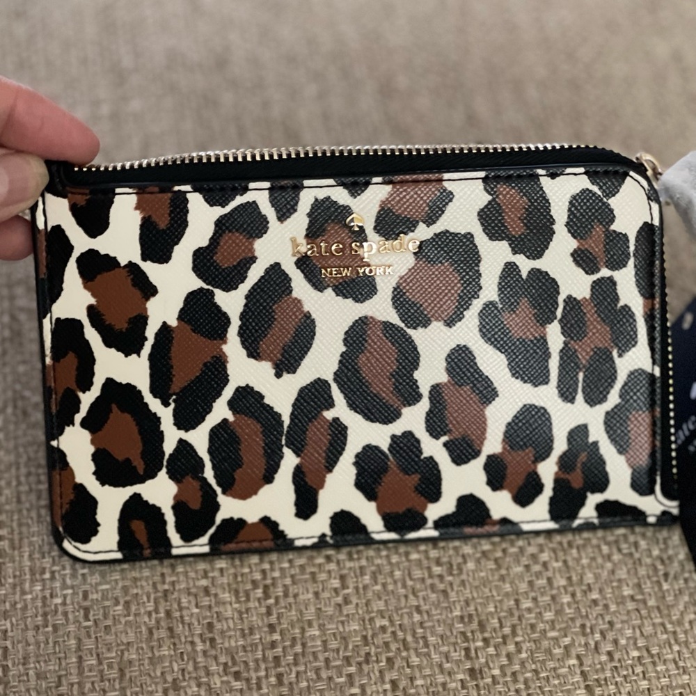 Kate Spade Wristlet , Cheetah print